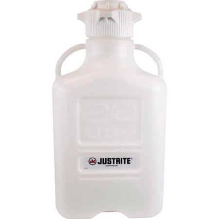 JUSTRITE Justrite Carboy, HDPE, 20-Liter 12911